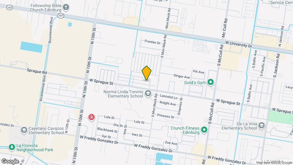 3701 Hawthorne Ave Map and Location Details
