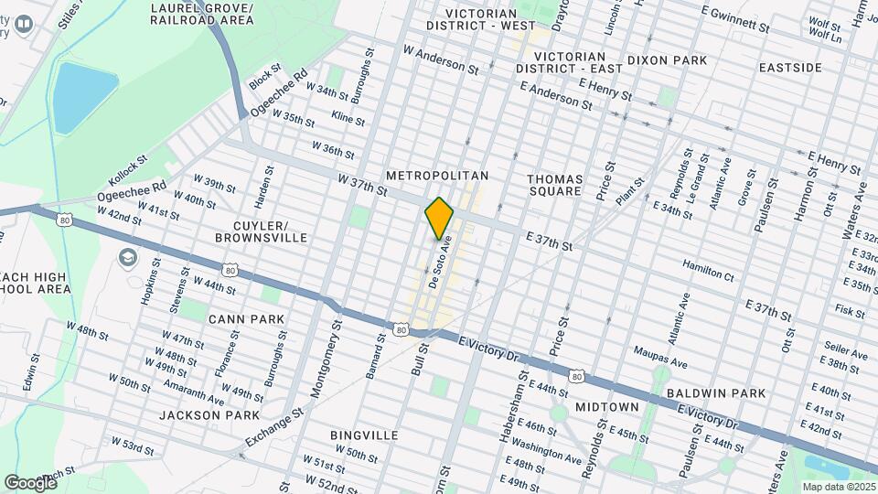 2235 Whitaker St Map and Location Details