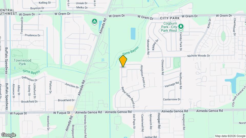 12831 Regal Oaks Bend Ln Map and Location Details