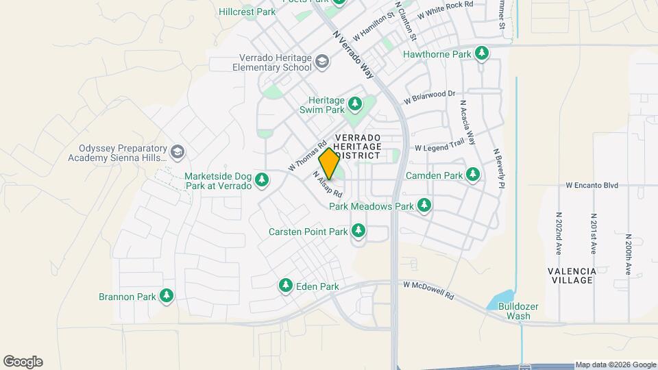 2297 N Alsap Rd Map and Location Details
