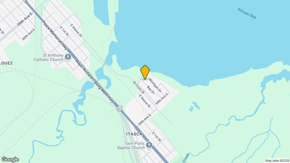 4908 Bay Dr Map and Location Details