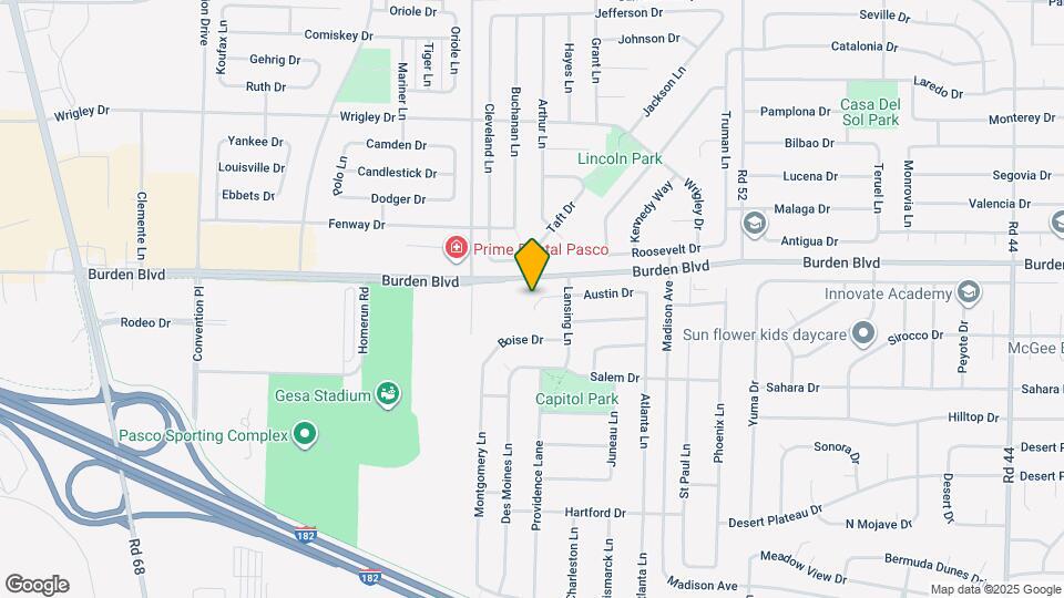 5811 Austin Ct Map and Location Details