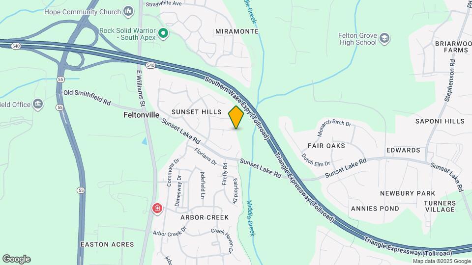 208 Lindell Dr Map and Location Details