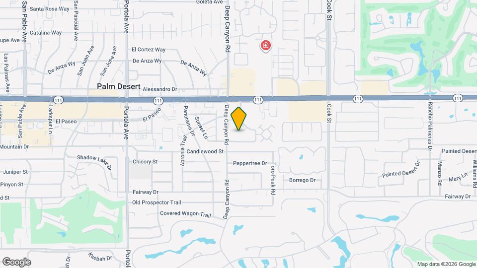 74549 Sagebrush Dr, Unit 3 Mapa y Detalles de la Ubicación