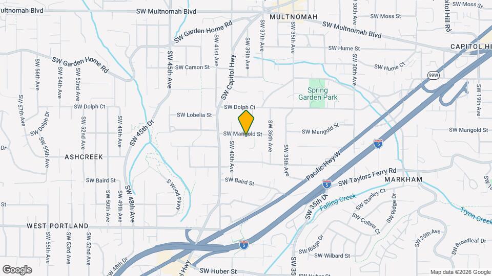 3850-3850 SW Marigold St Map and Location Details