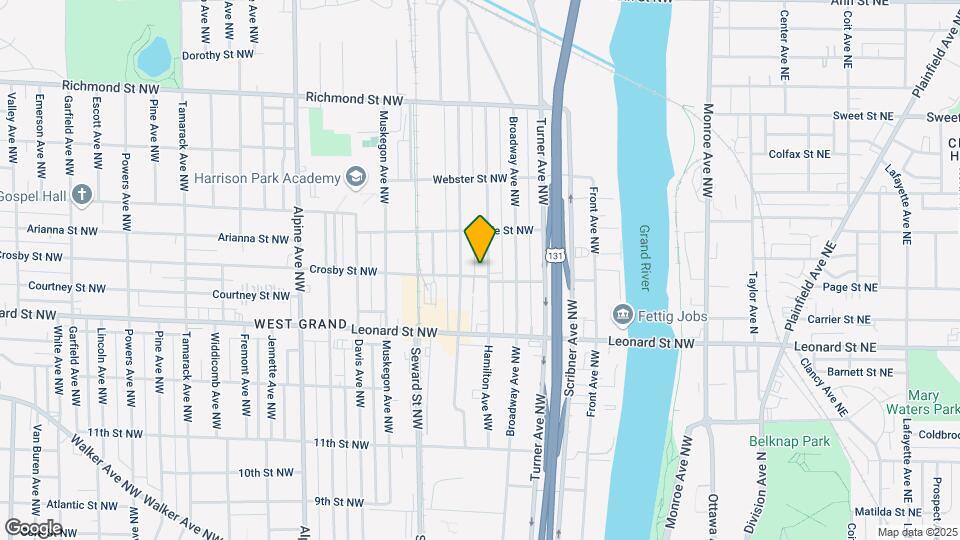 509 Crosby St NW Map and Location Details