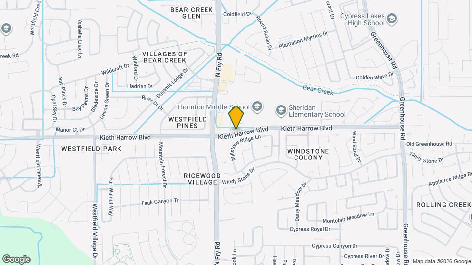 19818 Kieth Harrow Blvd Map and Location Details