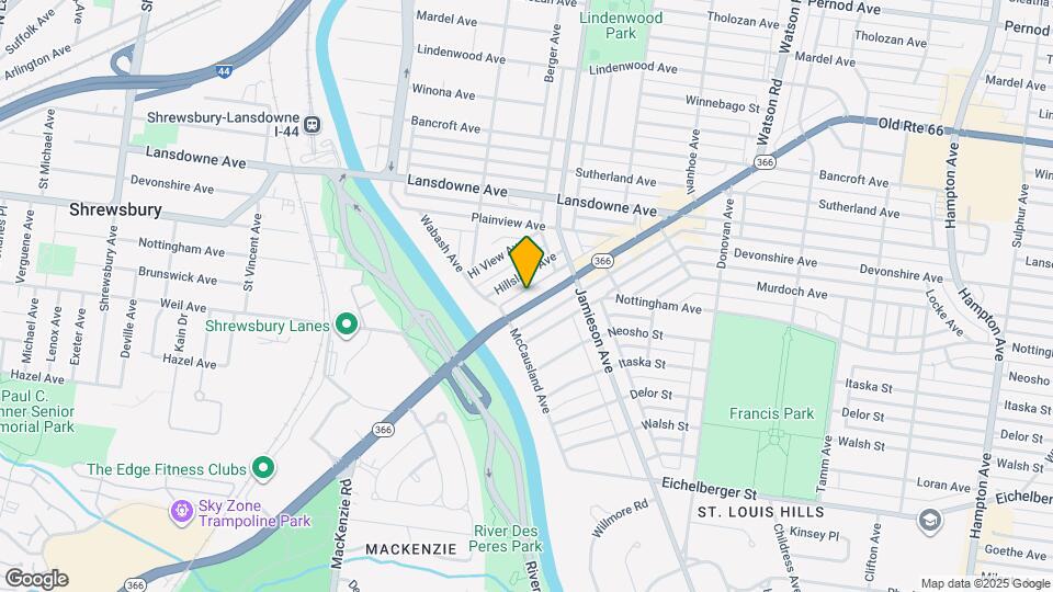 6953 Chippewa St Map and Location Details