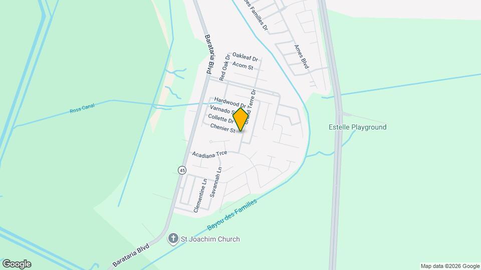 2701 Chenier St Map and Location Details