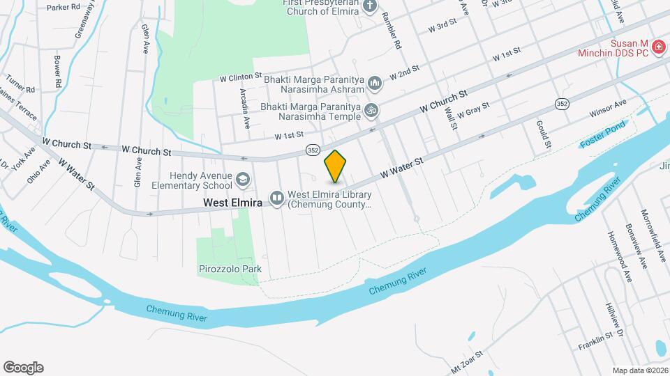 1206 W Water St Map and Location Details