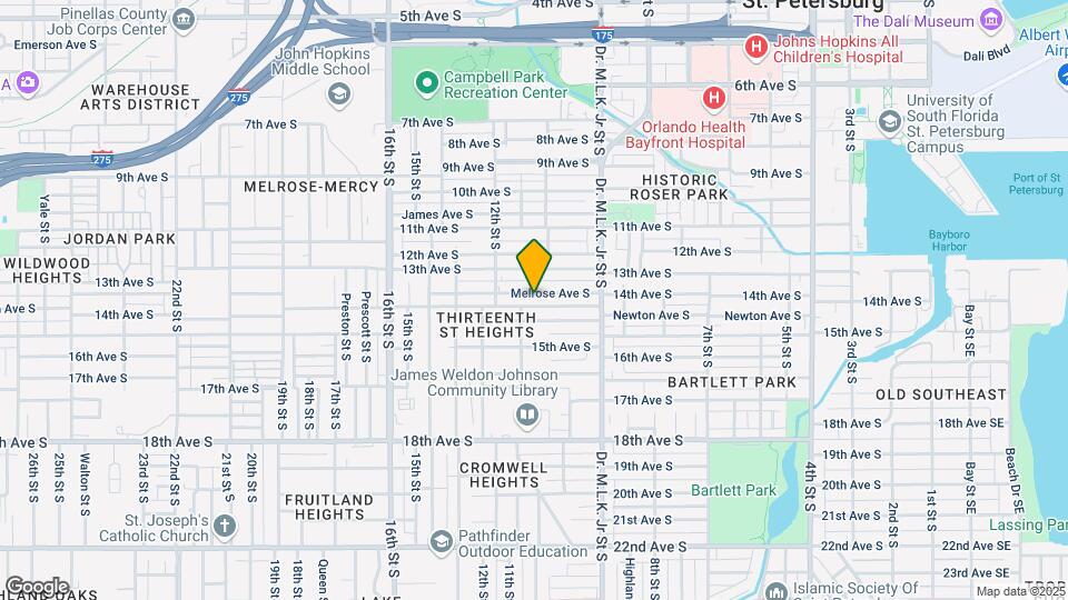 1024 Melrose Ave S Map and Location Details