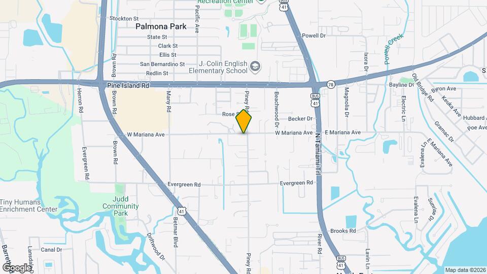 1537 Piney Rd Map and Location Details