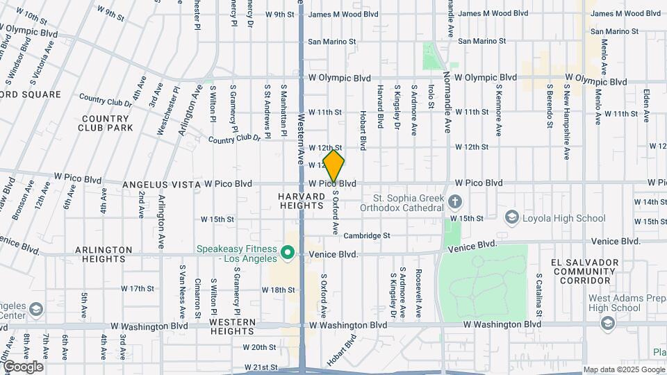 3030 W Pico Blvd Map and Location Details