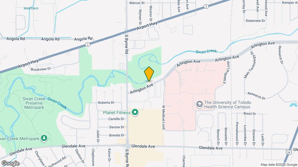 3348 Arlington Ave Map and Location Details