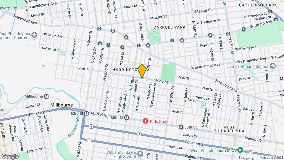 5920 Vine St Mapa y Detalles de la Ubicación