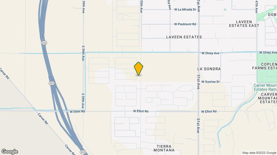10321 S 55th Dr Map and Location Details