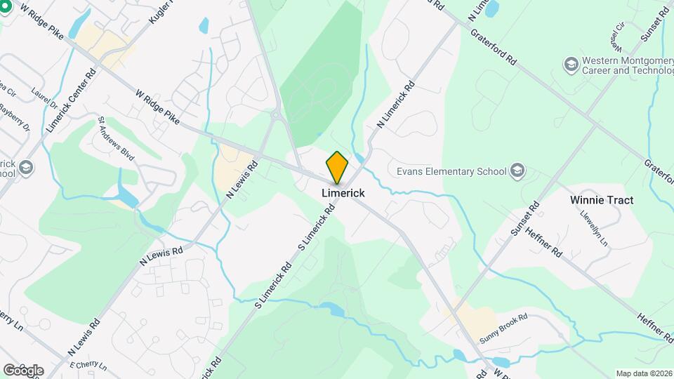 381 W Ridge Pike Map and Location Details