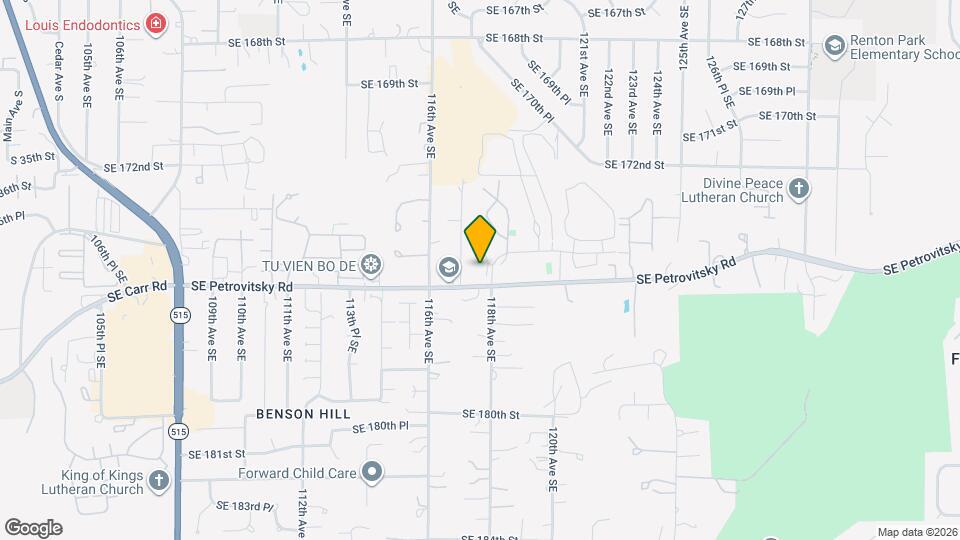 17521 118th Ave SE, Unit #A9 Mapa y Detalles de la Ubicación