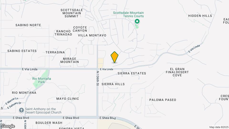 13744 E Lupine Ave Mapa y Detalles de la Ubicación