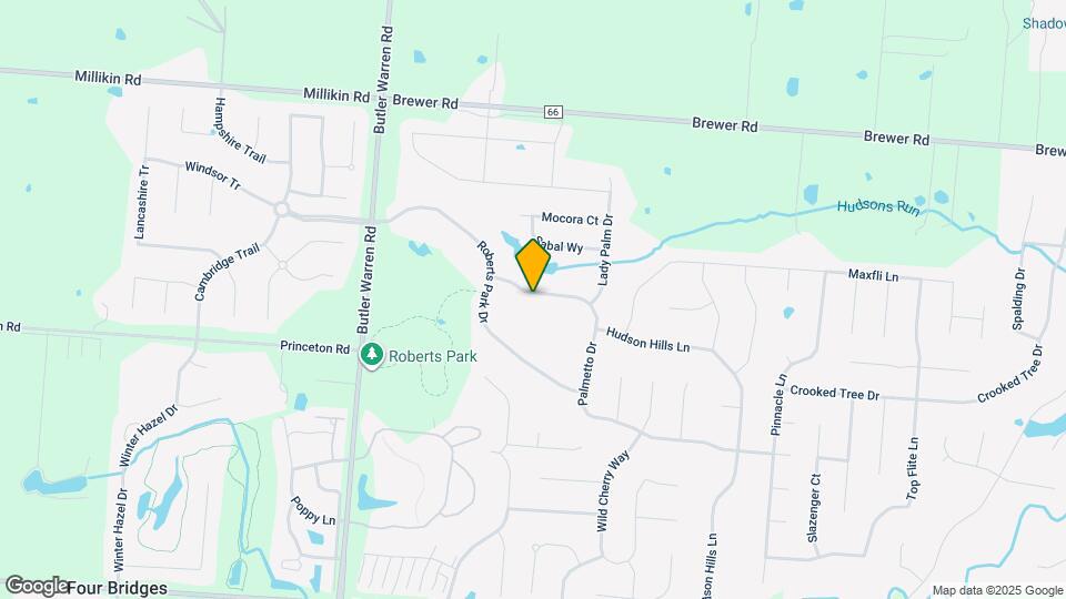 6743 Palmetto Dr Map and Location Details