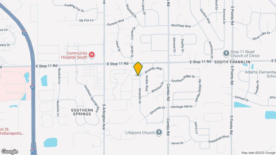 8144 Amarillo Dr Mapa y Detalles de la Ubicación