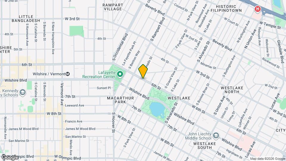 2506 W 6th St Map and Location Details