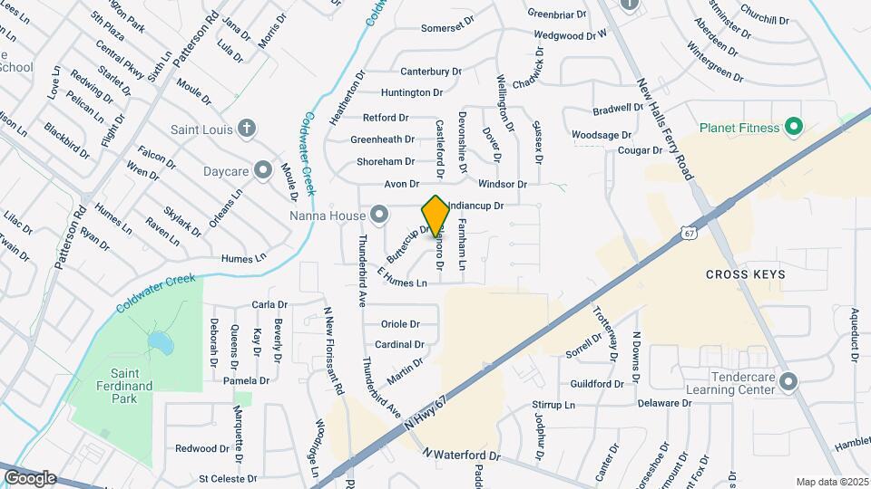2295 Montagne Dr Map and Location Details