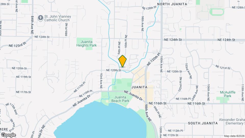 Juanita Creek Apartments Map and Location Details