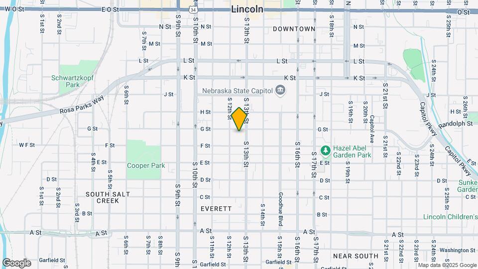 1227 G St Map and Location Details