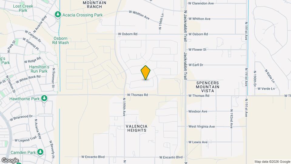 19757 Pinchot Dr Map and Location Details