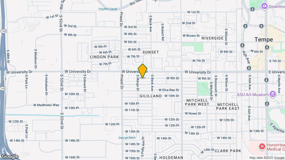 1233 W 9th St Mapa y Detalles de la Ubicación