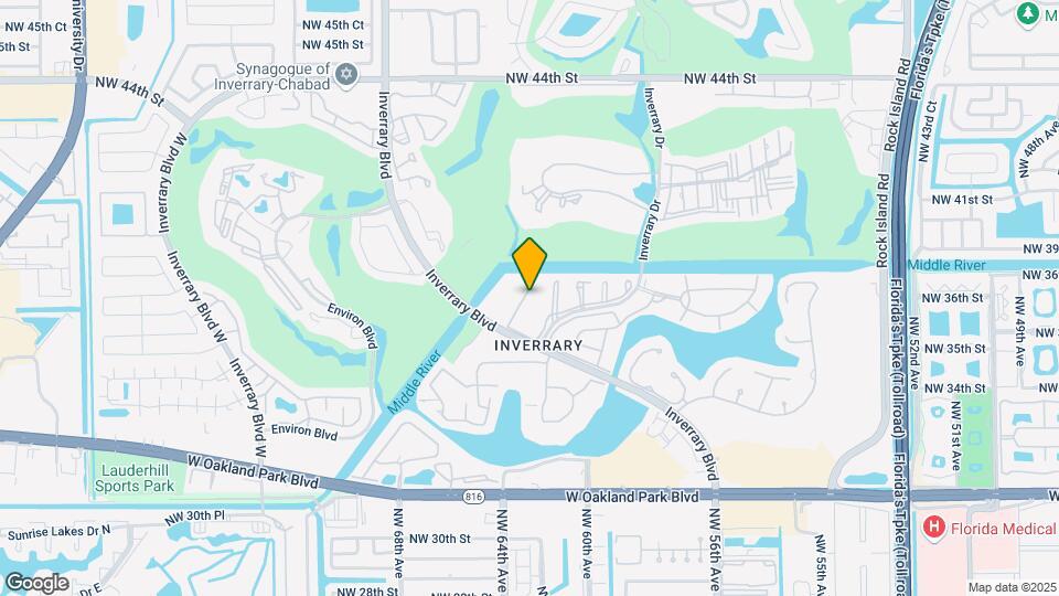 3776 Inverrary Blvd-Unit -207R Mapa y Detalles de la Ubicación