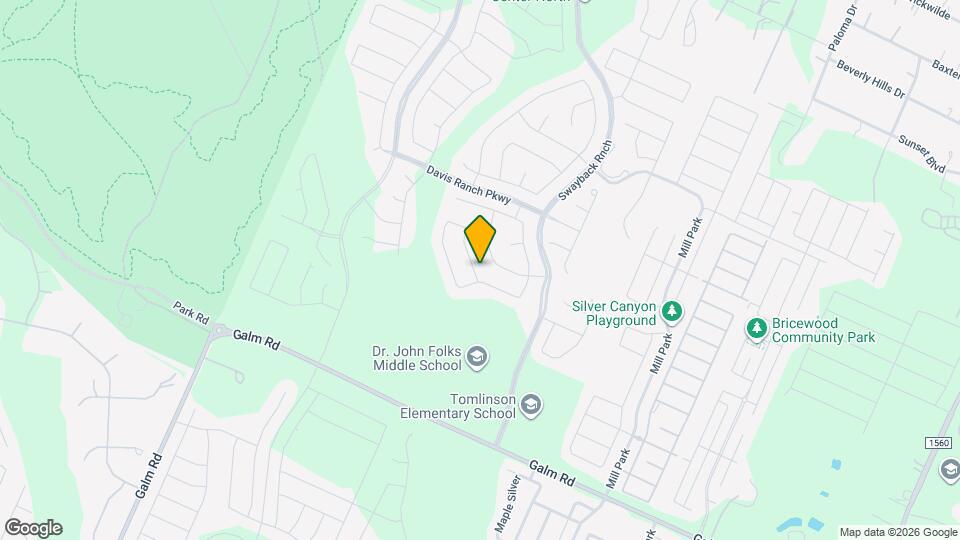 10208 High Noon Dr Map and Location Details