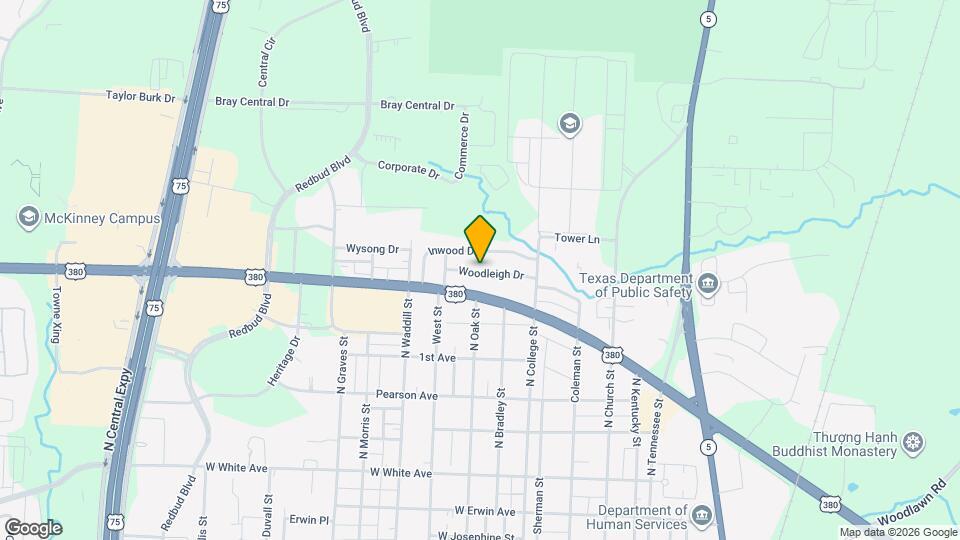 822 Woodleigh Dr Map and Location Details