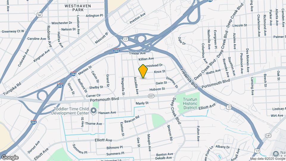 3325 Downes St Map and Location Details