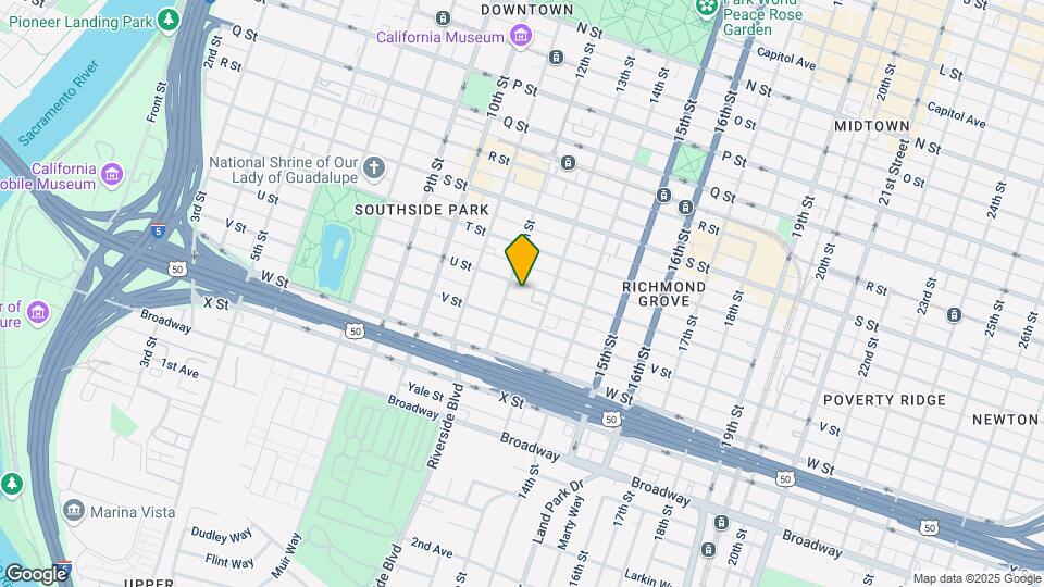 1214 U St Map and Location Details