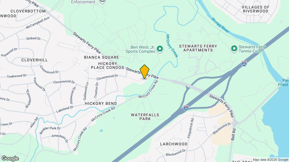3250 Cloverwood Dr Map and Location Details