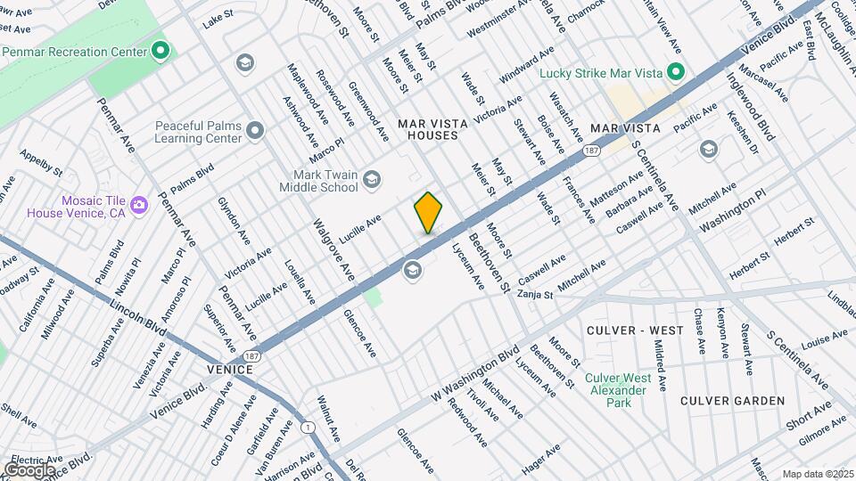 13011 Venice Blvd Map and Location Details