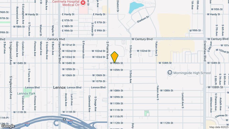 3924 W 104th St Mapa y Detalles de la Ubicación