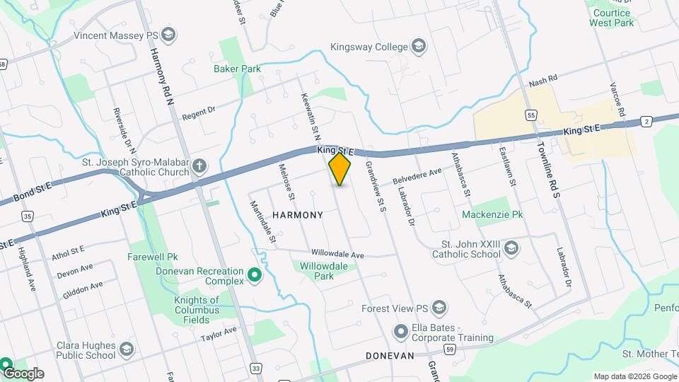 75 Keewatin St S Map and Location Details