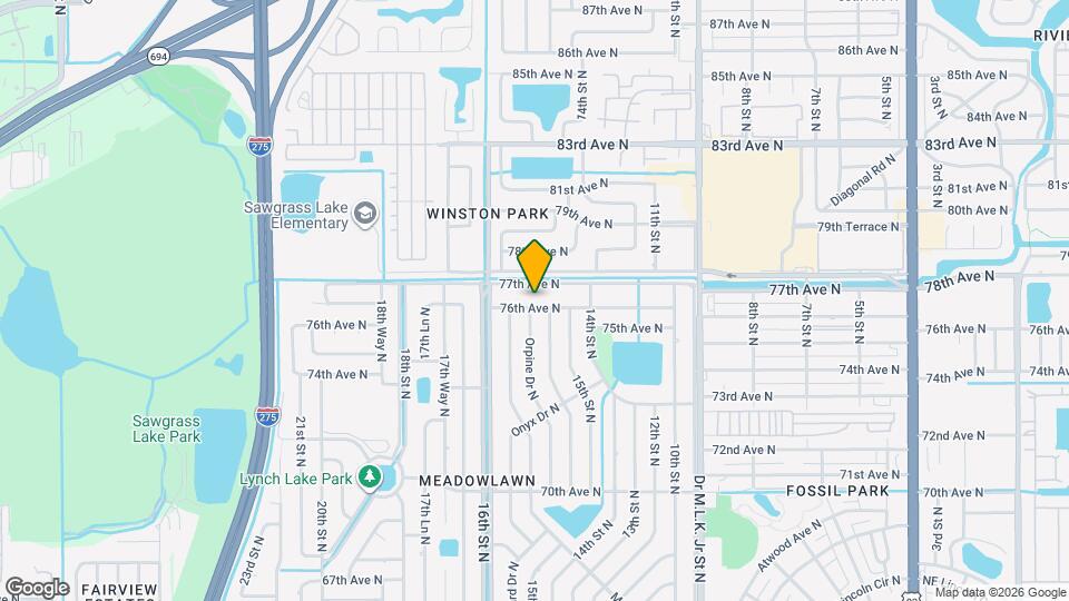 1545 76th Ave N Map and Location Details