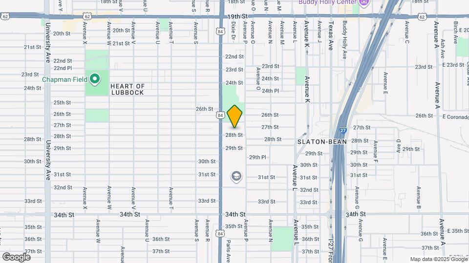 1610 28th St Map and Location Details