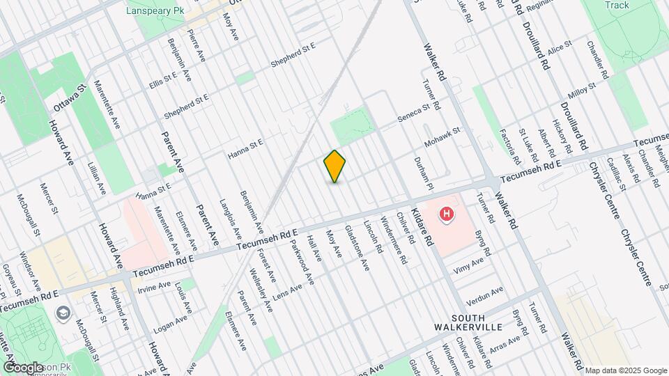 1794 Gladstone Ave Map and Location Details