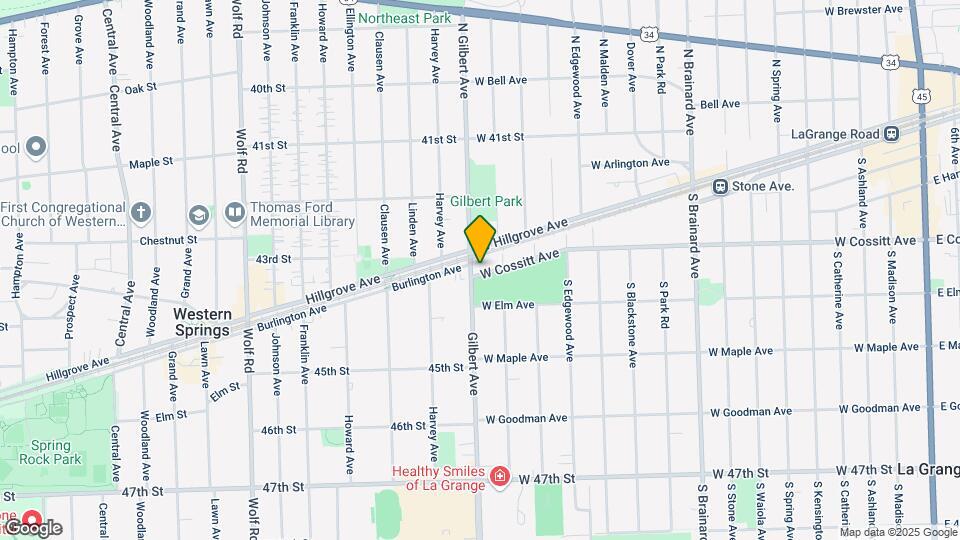 1419 Cossitt Ave Mapa y Detalles de la Ubicación
