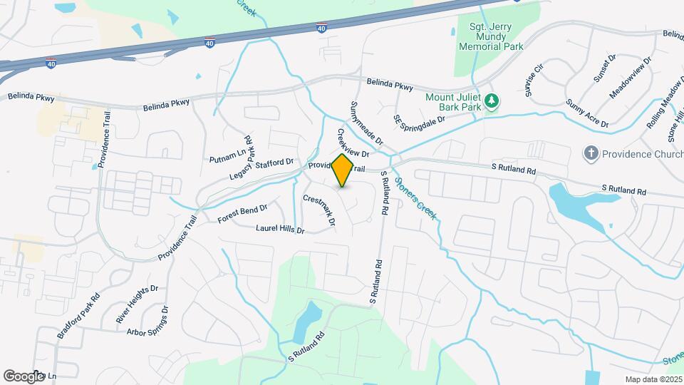 402 Valley Spring Dr Map and Location Details
