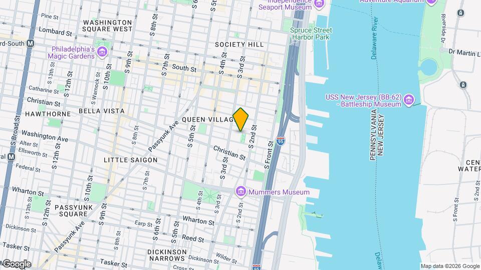 226 Catharine St, Unit 1F Map and Location Details