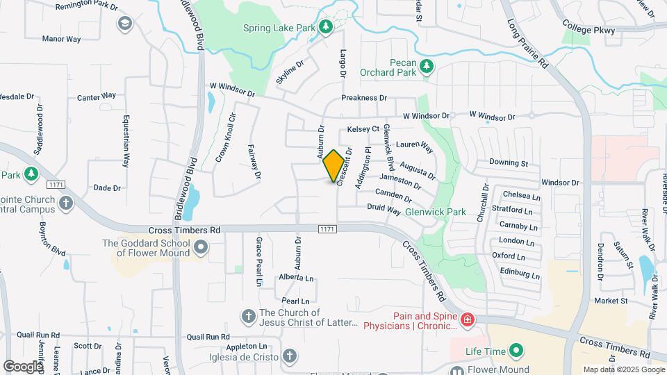 4137 Crescent Dr Map and Location Details