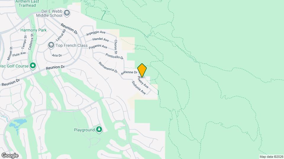 2042 Poetry Ave Map and Location Details