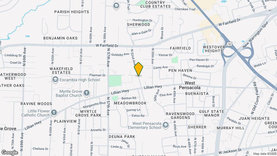 1420 N 52nd Ave Map and Location Details