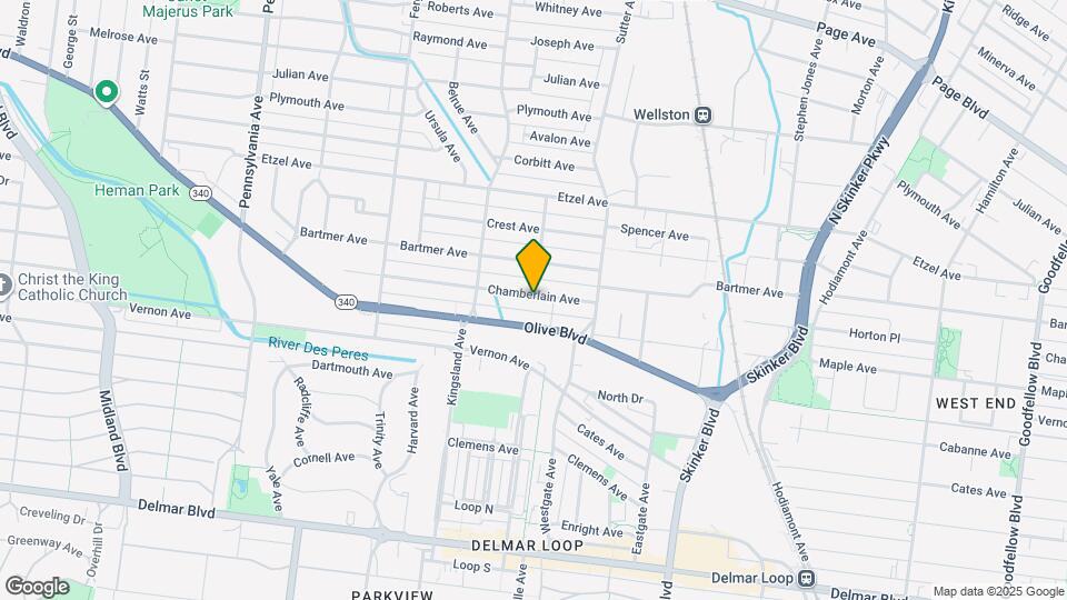 6614 Chamberlain Ave Mapa y Detalles de la Ubicación